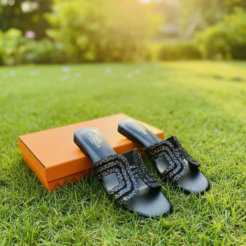 Hermes H Type Fancy Slipper