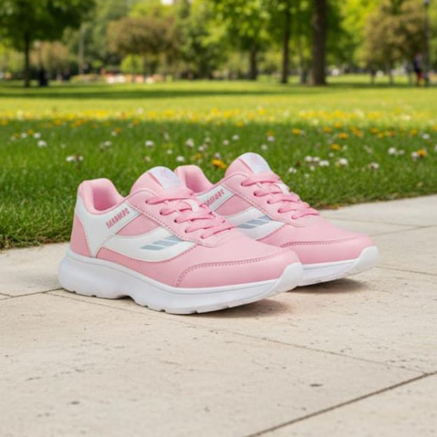 Pink Comfort Walk Sneaker For Women
