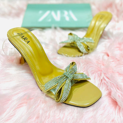 ZARA Bow Heels – Chic Women’s Heels