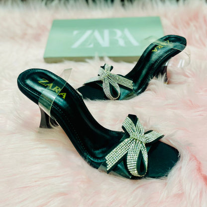 ZARA Bow Heels – Chic Women’s Heels