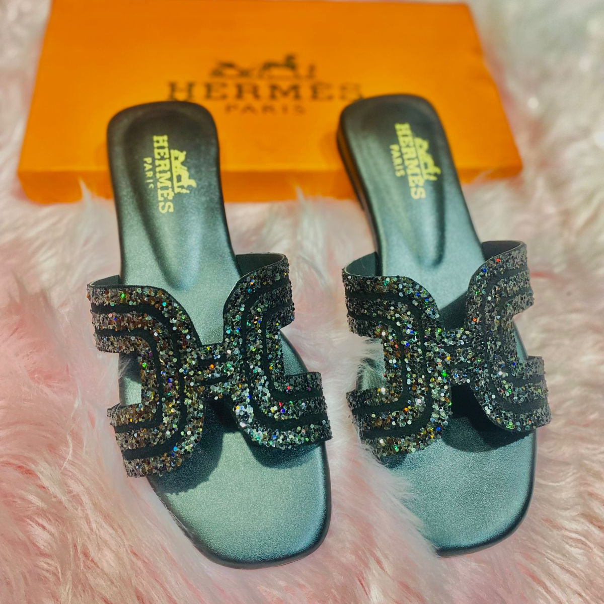 Hermes H Type Fancy Slipper