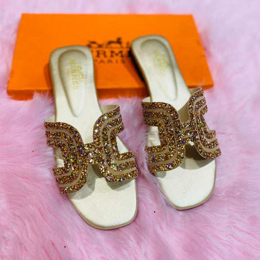 Hermes H Type Fancy Slipper